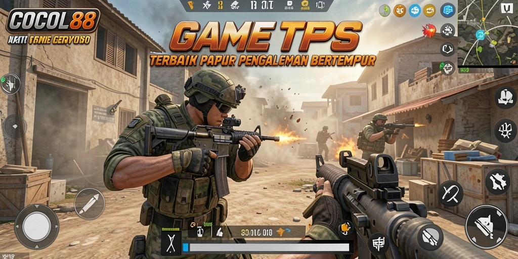 Tampilan menarik dari gameplay TPS COCOL88 yang penuh aksi.