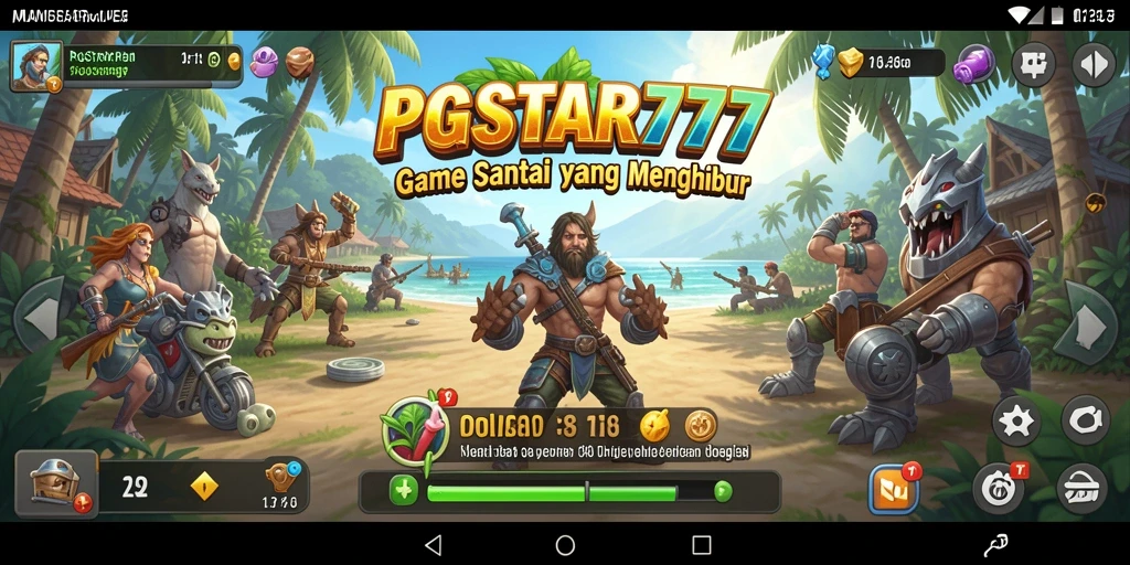 Tangkapan layar utama PGSTAR777 memperlihatkan gameplay santai dan menyenangkan.