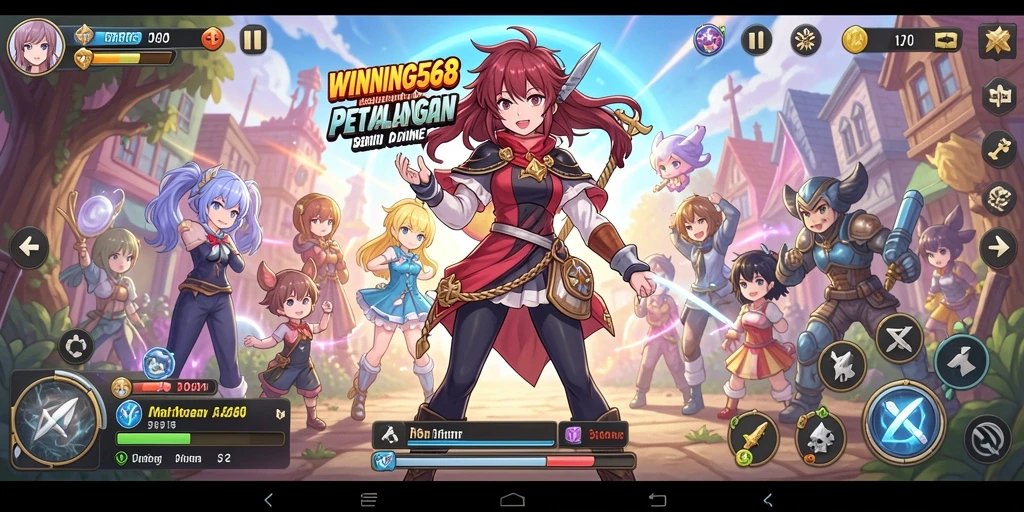 Gameplay WINNING568 yang menarik dengan karakter Anime yang unik.