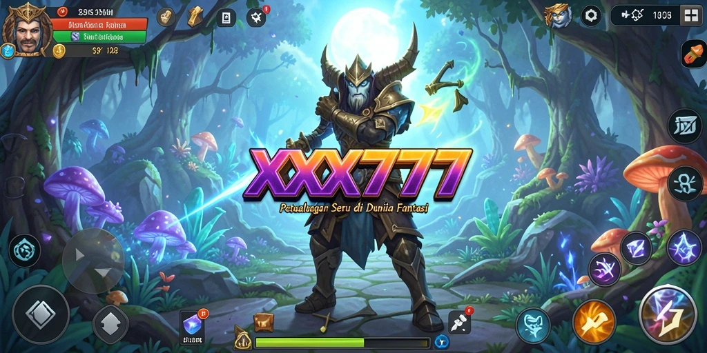 Gameplay menakjubkan XXX777 dalam dunia petualangan.