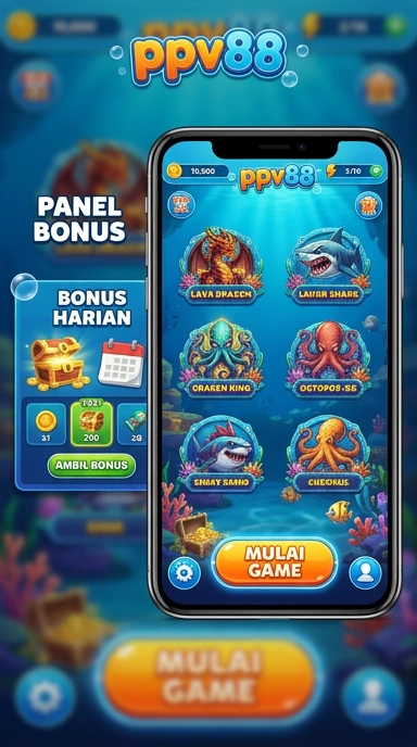 Halaman detail aplikasi di ppv88 yang informatif.